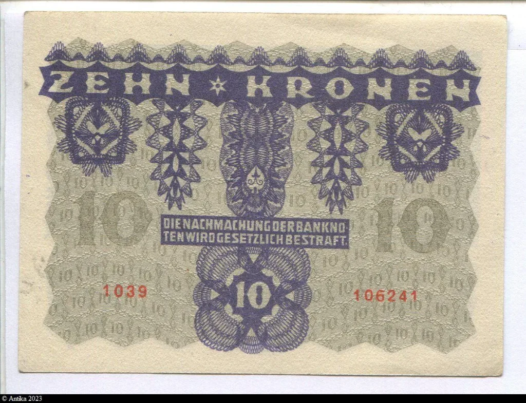 10 Kronen Jeune garçon * * * *
