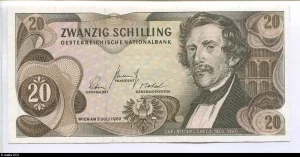 20 Schilling Carl Ritter *