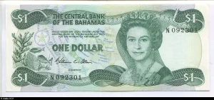 1 Dollar Elizabeth II & fanfare