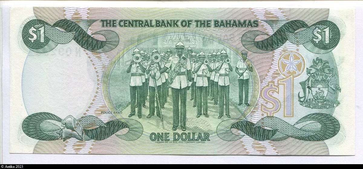 1 Dollar Elizabeth II & fanfare