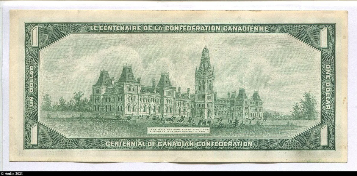 1 Dollar Elizabeth II & Parlement * *