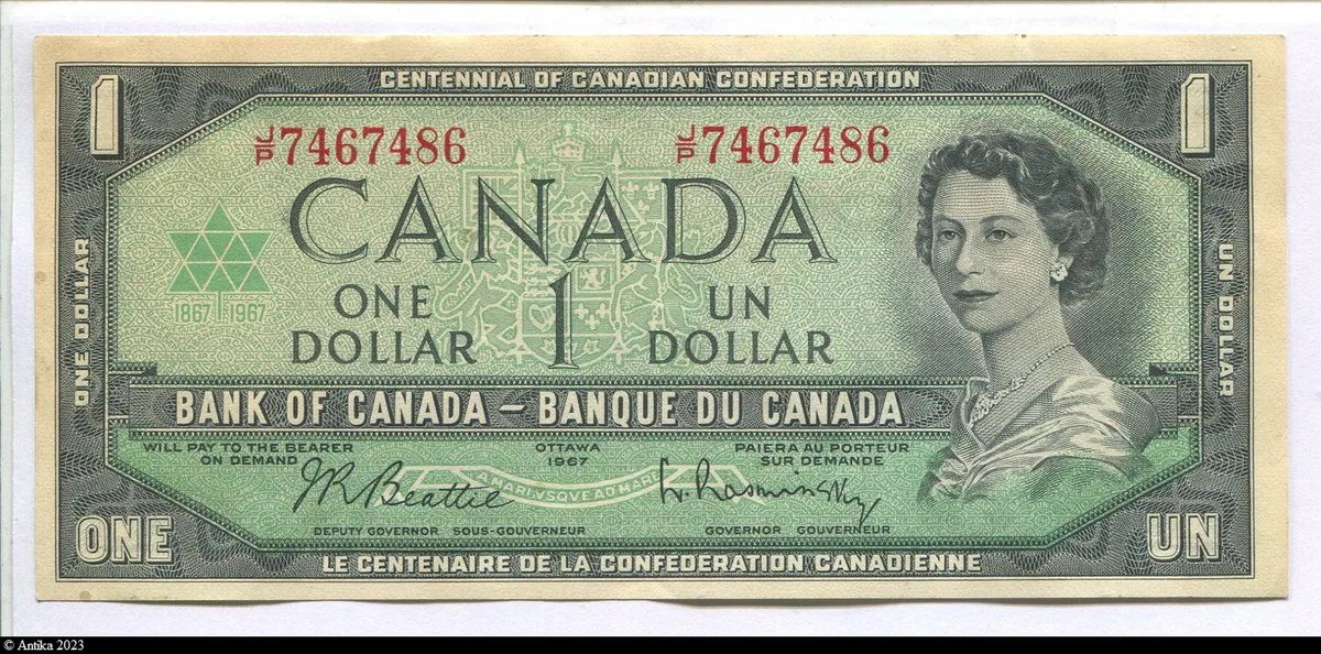 1 Dollar Elizabeth II & Parlement * *