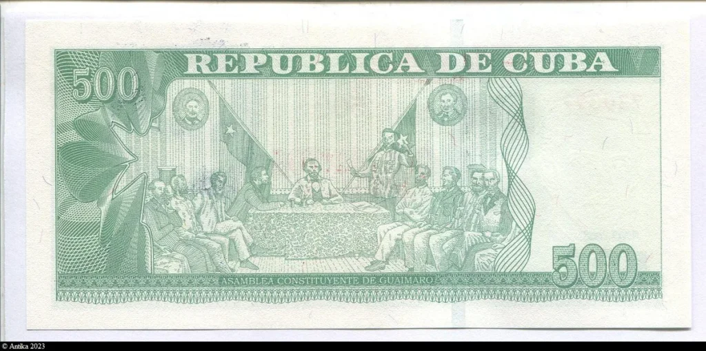 500 Pesos Ignacio Agramonte * * NOUVEAUTE