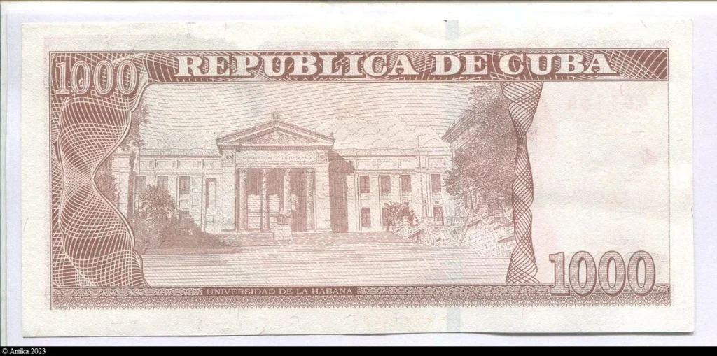 1000 Pesos Julio Antonio Mella * * * NOUVEAUTE