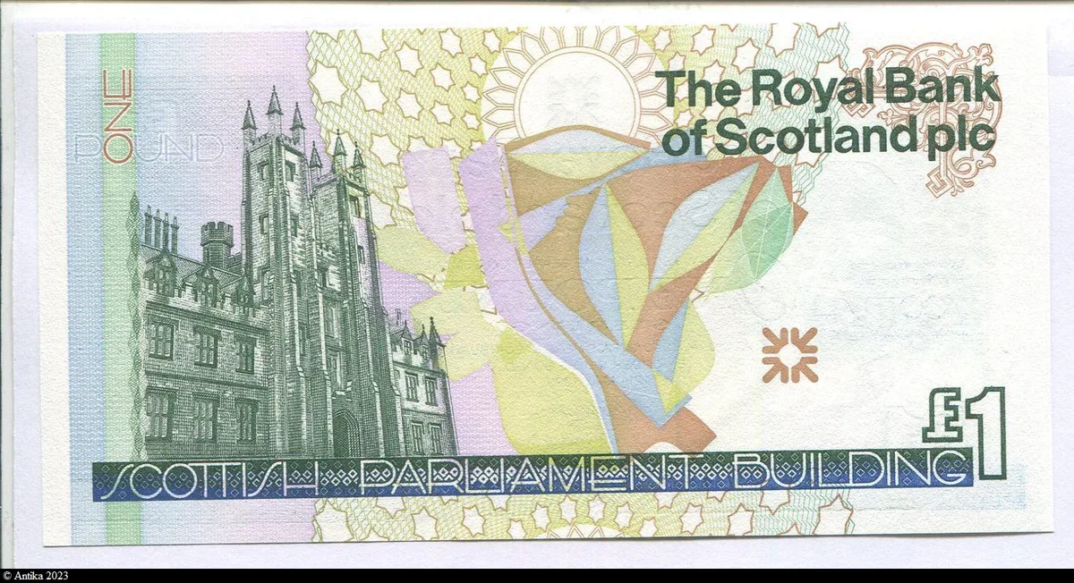 1 Pound Lord Ilay & Parlement écossais "The Royal Bank of Scotland" * * * * * * *