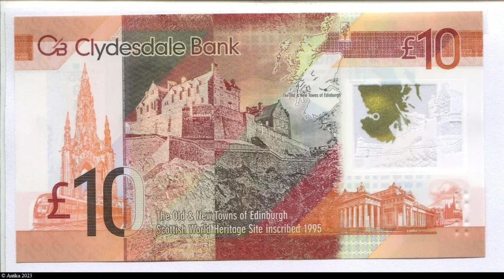 10 Pounds Robert Burns