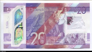 20 Pounds Robert The Bruce (1274-1329) * * * * NOUVEAUTE