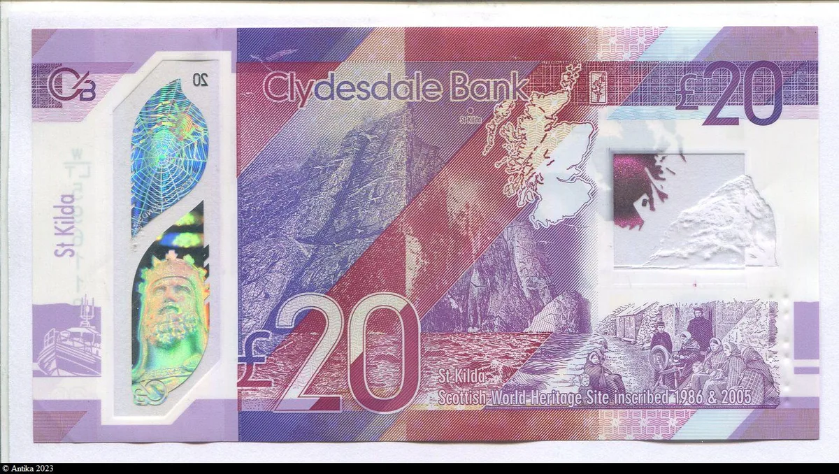 20 Pounds Robert The Bruce (1274-1329) * * * * NOUVEAUTE