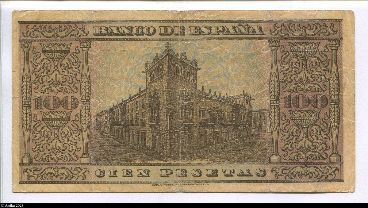 100 Pesetas Burgos