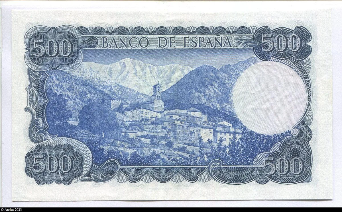 500 Pesetas Jacinto Verdaguer