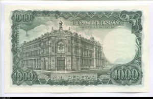 1000 Pesetas José Echegaray-Banque Centrale