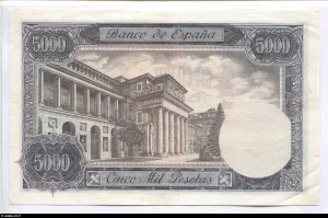 5000 Pesetas Carlos III