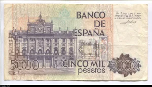 5000 Pesetas Juan Carlos