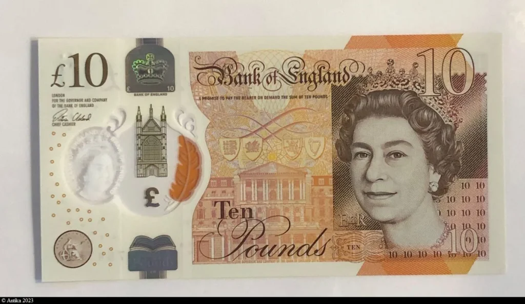 10 Pounds Elizabeth II