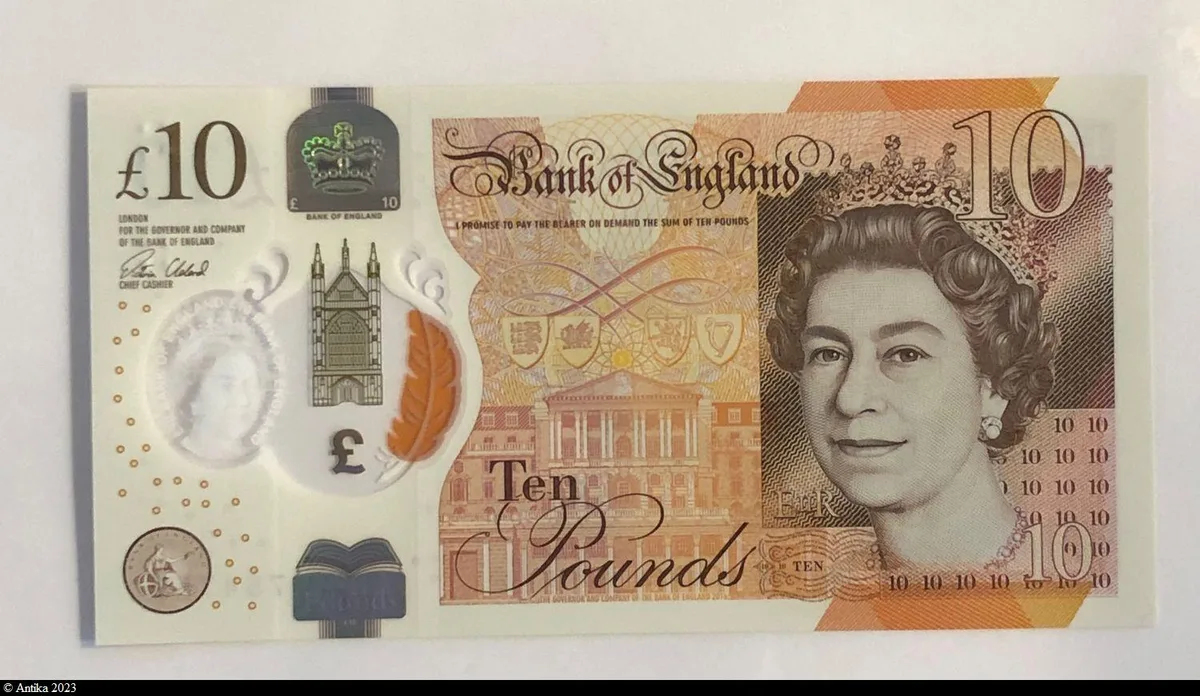 10 Pounds Elizabeth II