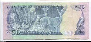 50 Rupees Bank & Cerf