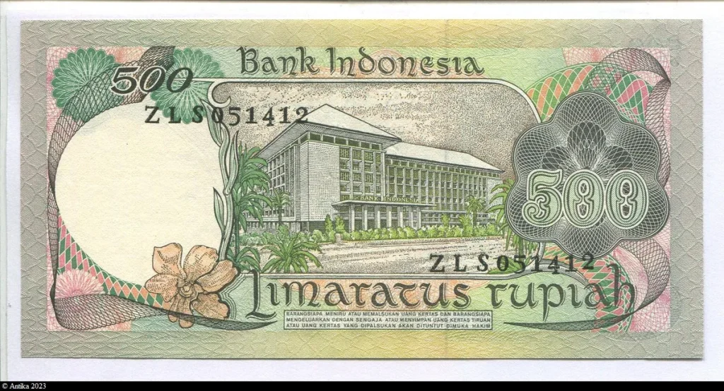 500 Rupiah Femme & Orchidées * *
