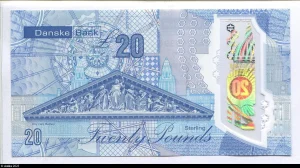 20 Pounds Henry Ferguson & Fronton de l'hôtel de ville de Belfast * * NEW