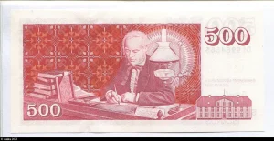 500 Kronur Jón Sigurðsson