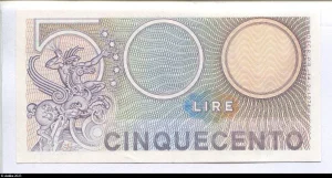 500 Lire Mercure