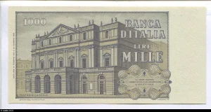 1000 Lire Giuseppe Verdi