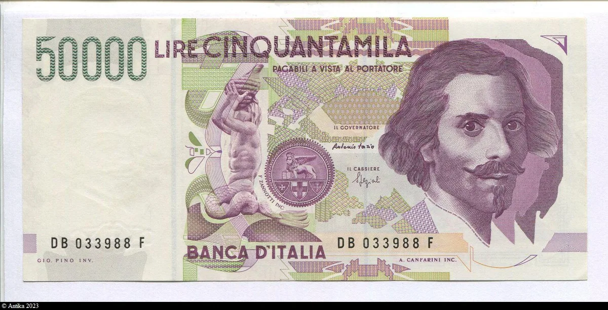 50000 Lire G.L Benini PROMOTION