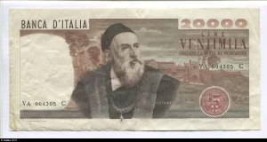 20000 Lire Tiziano RARE