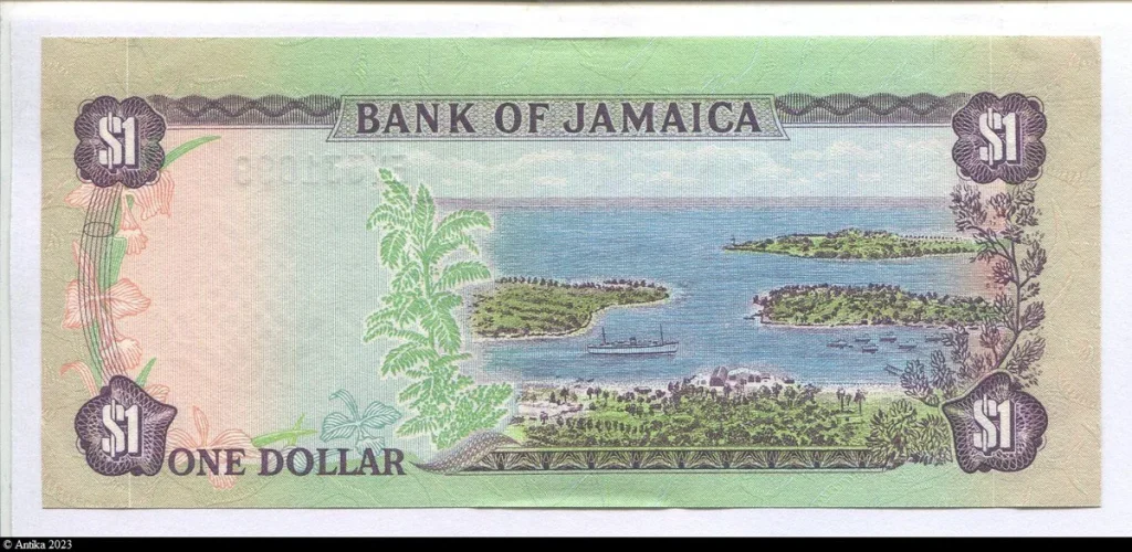 1 Dollar Sir Alexander Bustamante