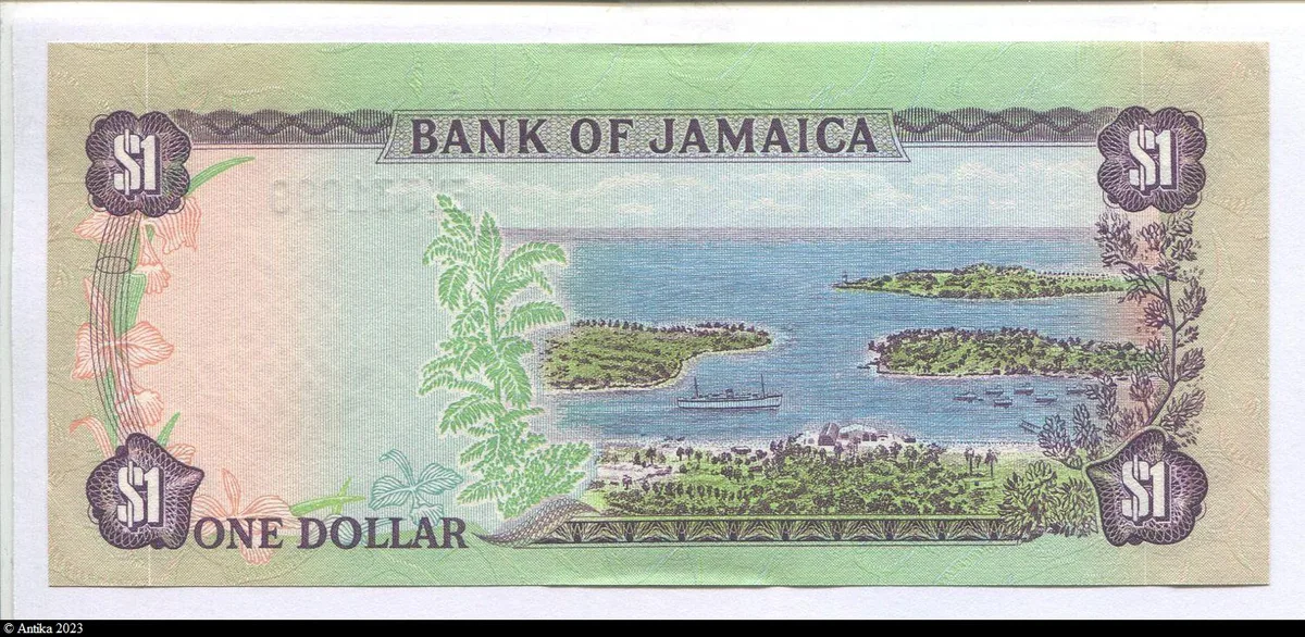 1 Dollar Sir Alexander Bustamante