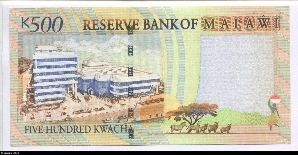 500 Kwacha Révérend John Chilembwe * *