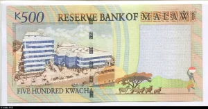 500 Kwacha Révérend John Chilembwe * *