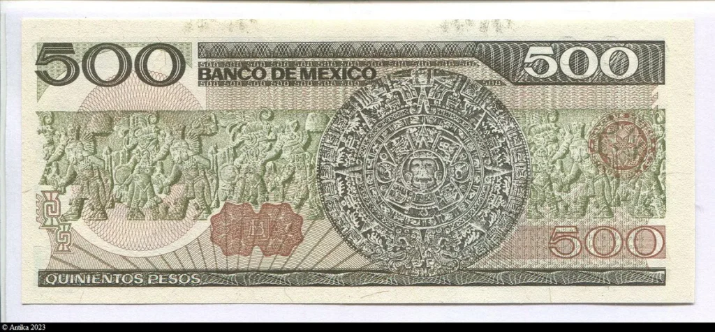 500 Pesos Ignacio Madero Série EL-EM * *