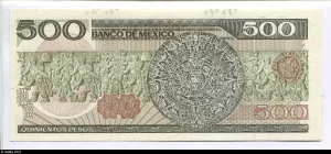 500 Pesos Ignacio Madero Série EL-EM * *