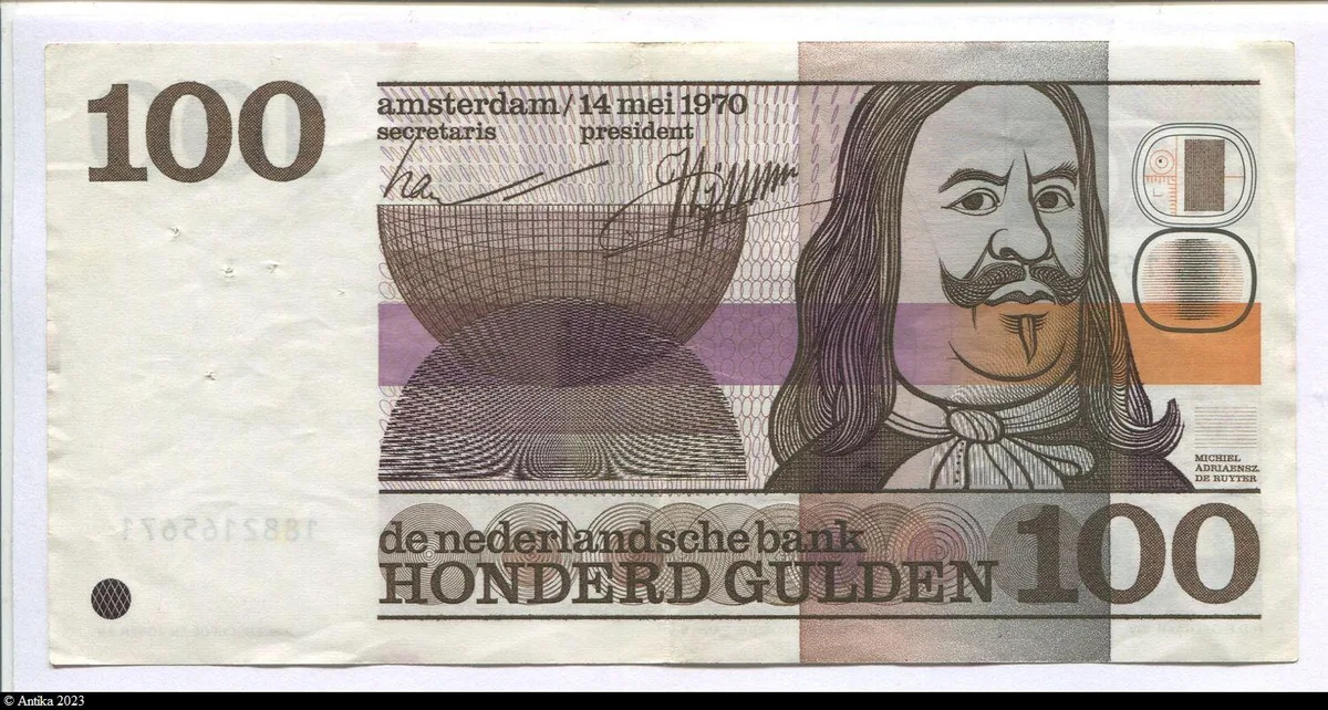 100 Gulden M.Adriaensz de Buyter * *