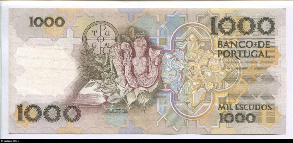 1000 Escudos Teofilo Braga