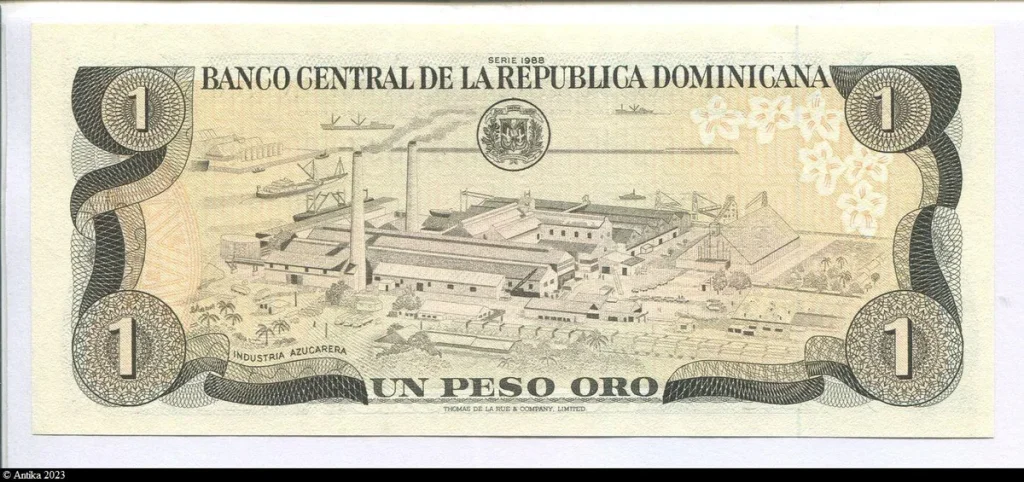 1 Peso Oro Duarte & Sucrière * * *