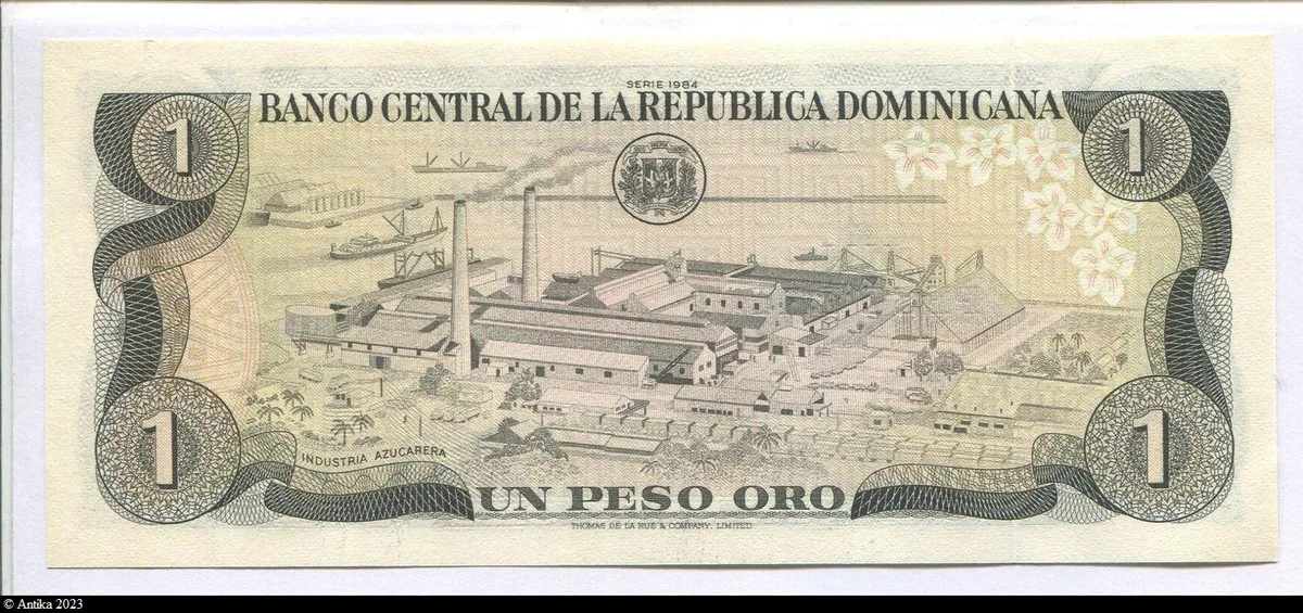 1 Peso Oro Duarte & Sucrière