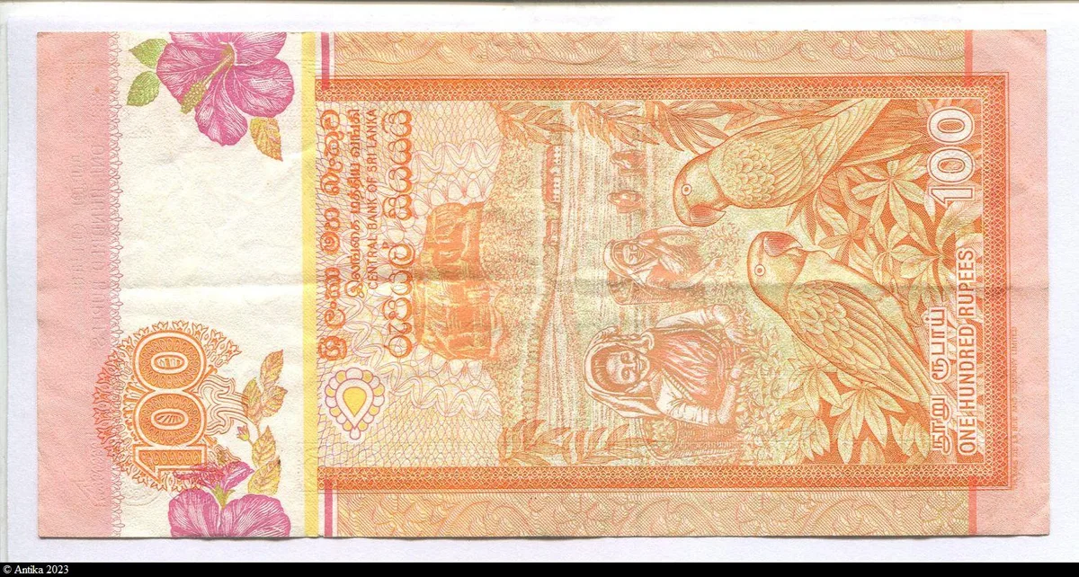 100 Rupee Urne décorative