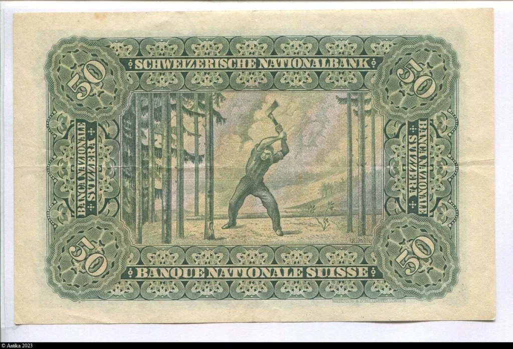 50 Francs Portrait de Femme & Paysan