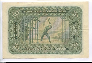50 Francs Portrait de Femme & Paysan