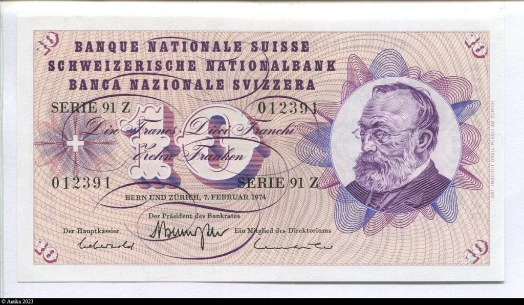 10 Francs 5ème Série