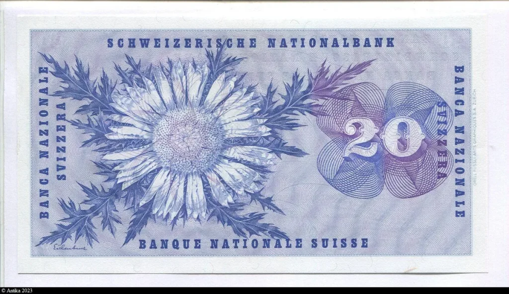 20 Francs Général Gullaume -Henri Dufour PROMO