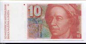 10 Francs Leonhard Euler * *