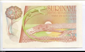 2 1/2 Gulden Oiseau de Forêt Tropicale