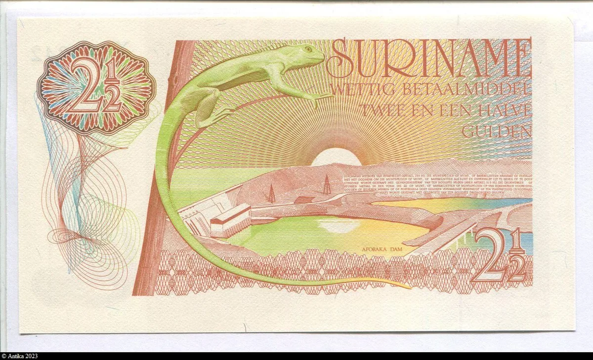 2 1/2 Gulden Oiseau de Forêt Tropicale
