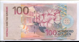 100 Gulden Oiseau & Papillon * *