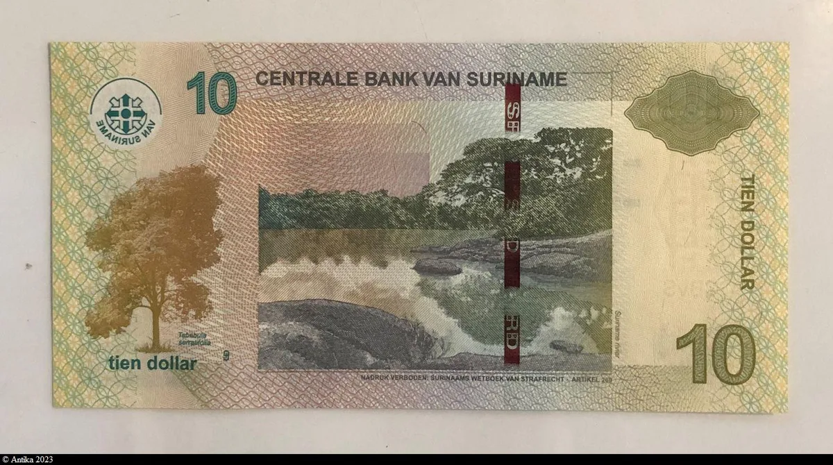 10 Dollar Banque Centrale