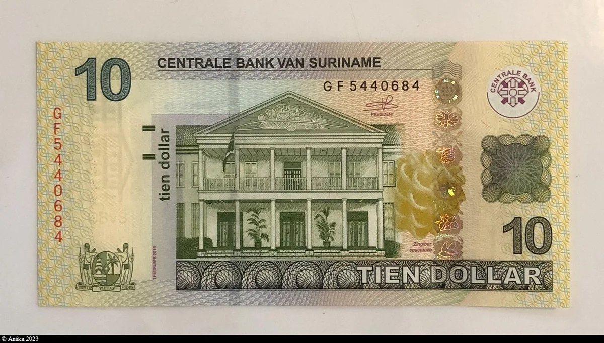 10 Dollar Banque Centrale