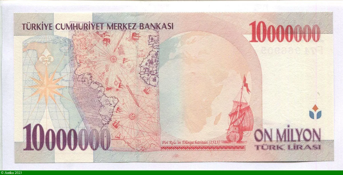 10 000 000 Kamel Atatürk