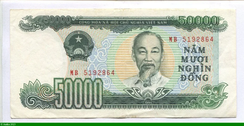 50000 Dong Ho Chi Minh